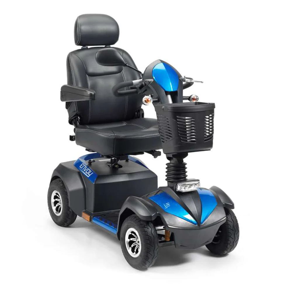 Drive DeVilbiss Envoy 8mph Mobility Scooter Blue
