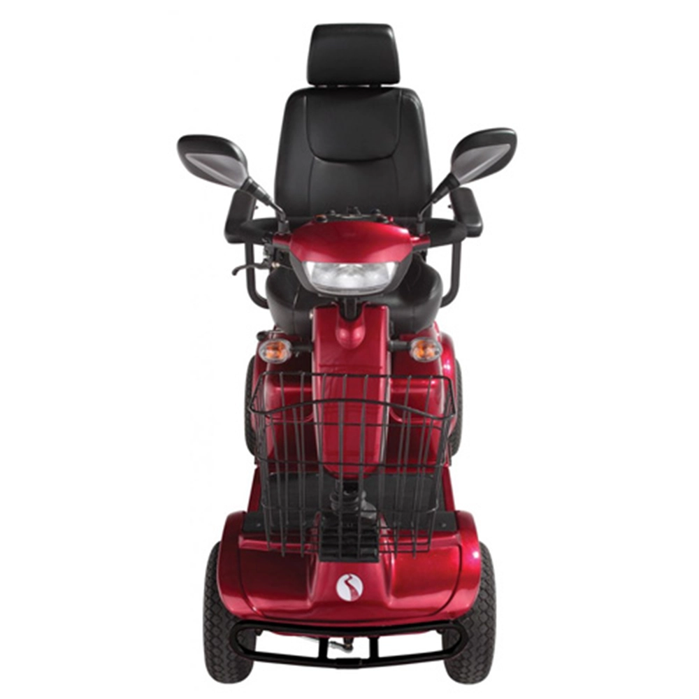 Electric Mobility Rascal Pioneer 8mph Mobility Scooter in Red Front Electric Mobility Rascal Pioneer 8mph Mobility Scooter in Red Front