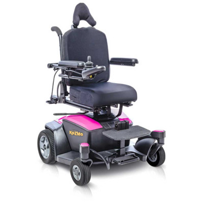 Kozmo Portable Powerchair (Electric Wheelchair) Rose Quartz