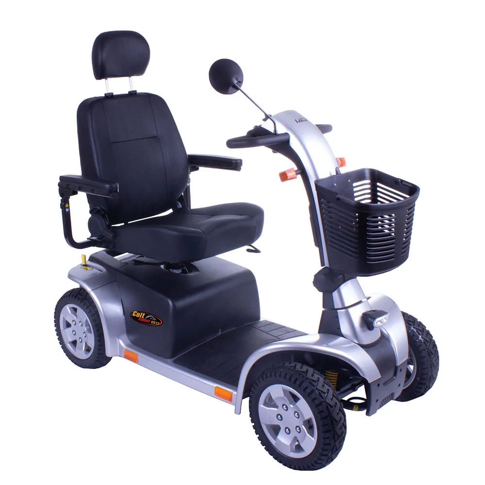 Pride Colt Pursuit ES13 8mph Mobility Scooter in Silver Pride Colt Pursuit ES13 8mph Mobility Scooter in Silver