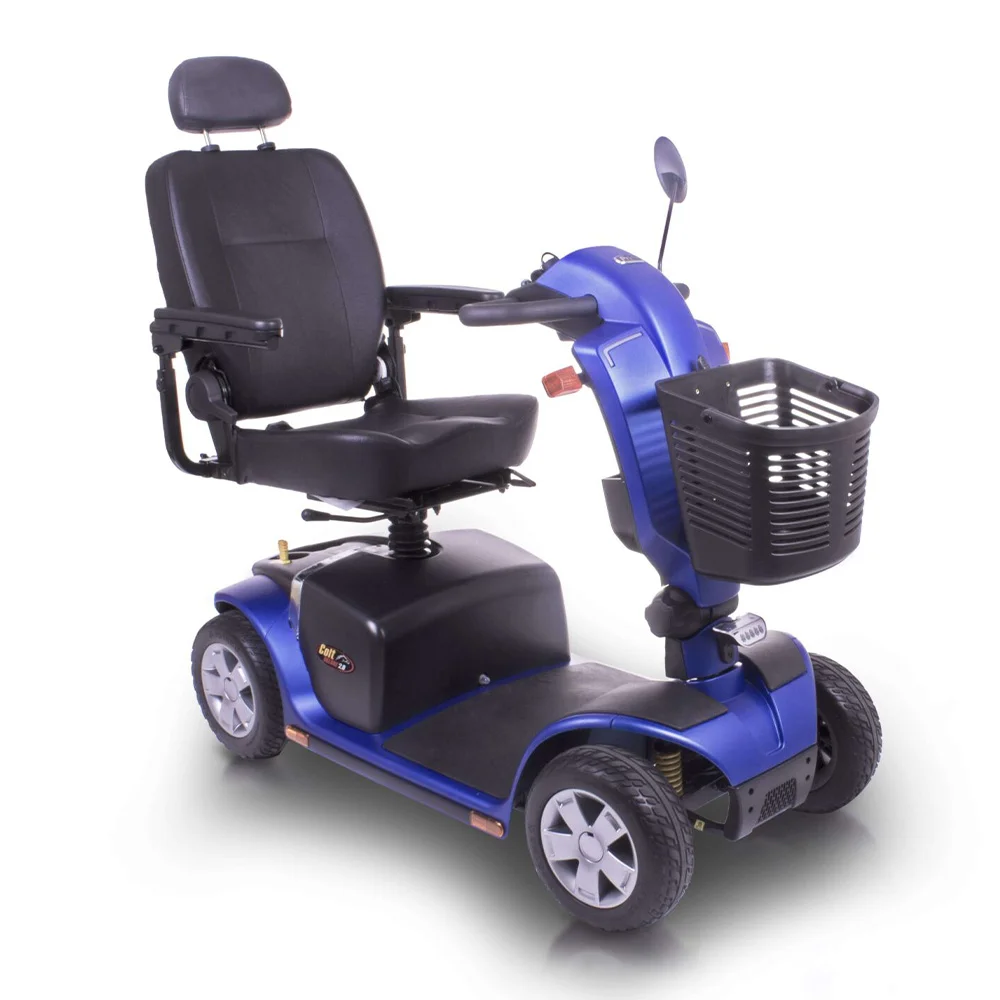 Pride Mobility Colt Deluxe 2.0 Mobility Scooter Blue Pride Mobility Colt Deluxe 2.0 Mobility Scooter Blue