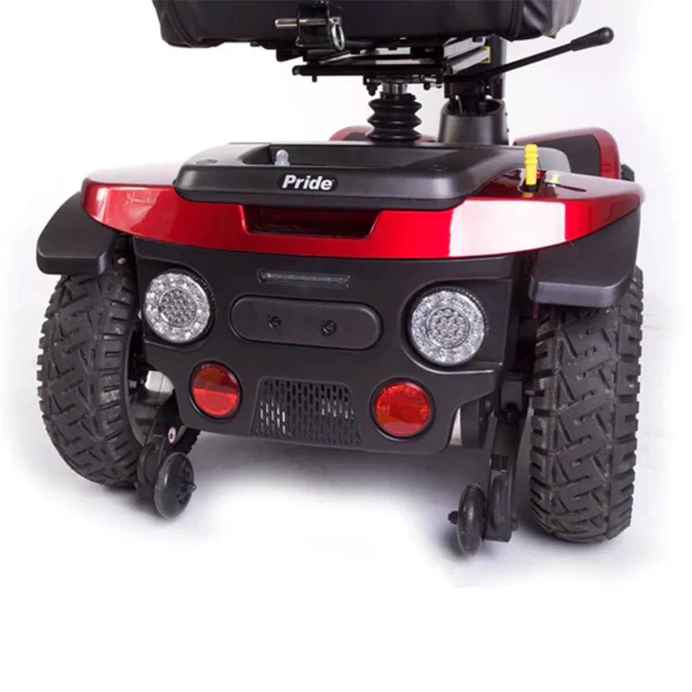 Pride Mobility Colt Pursuit in Red Rear Pride Mobility Colt Pursuit in Red Rear