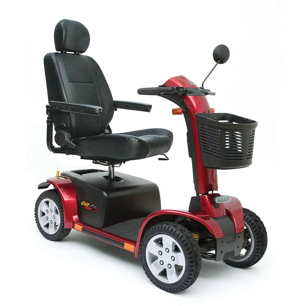 Pride Mobility Colt Pursuit in Red Pride Mobility Colt Pursuit in Red