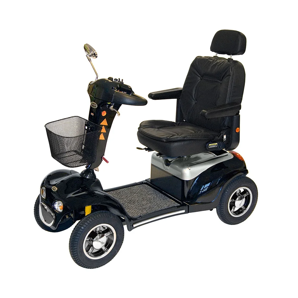 Roma Medical Freerider Cordoba Heavy Duty Mobility Scooter in Black Roma Medical Freerider Cordoba Heavy Duty Mobility Scooter in Black