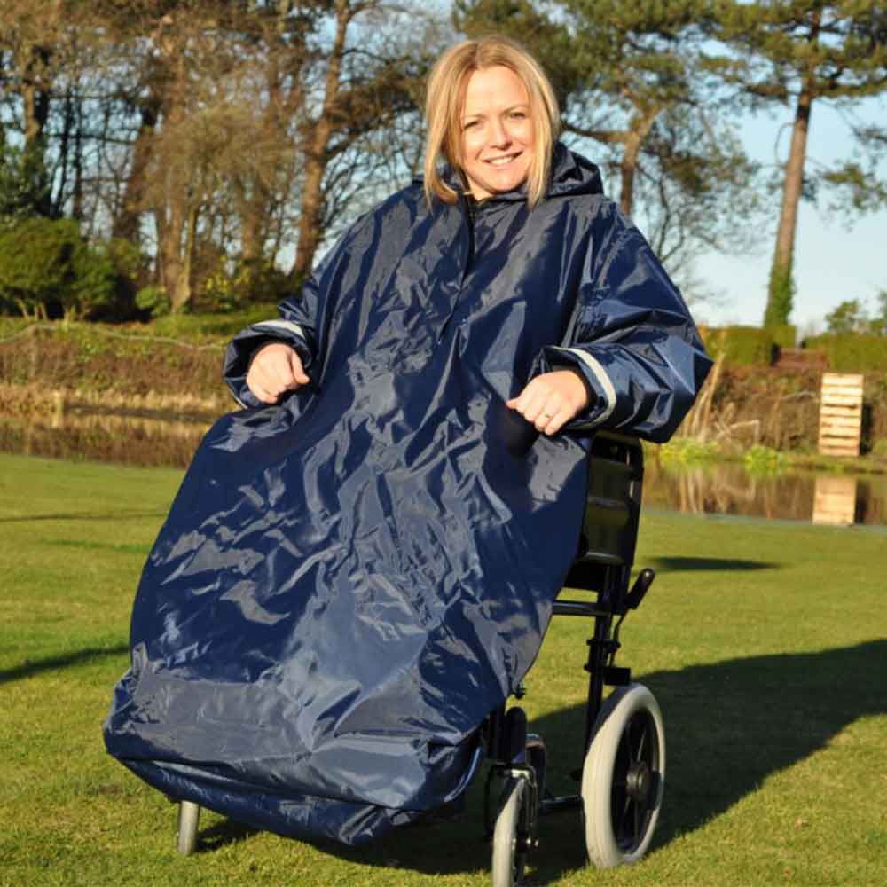 Splash Wheelchair Mac Sleeved Wet Weather Gear Wheelchair Accessories Splash Wheelchair Mac Sleeved Wet Weather Gear Wheelchair Accessories