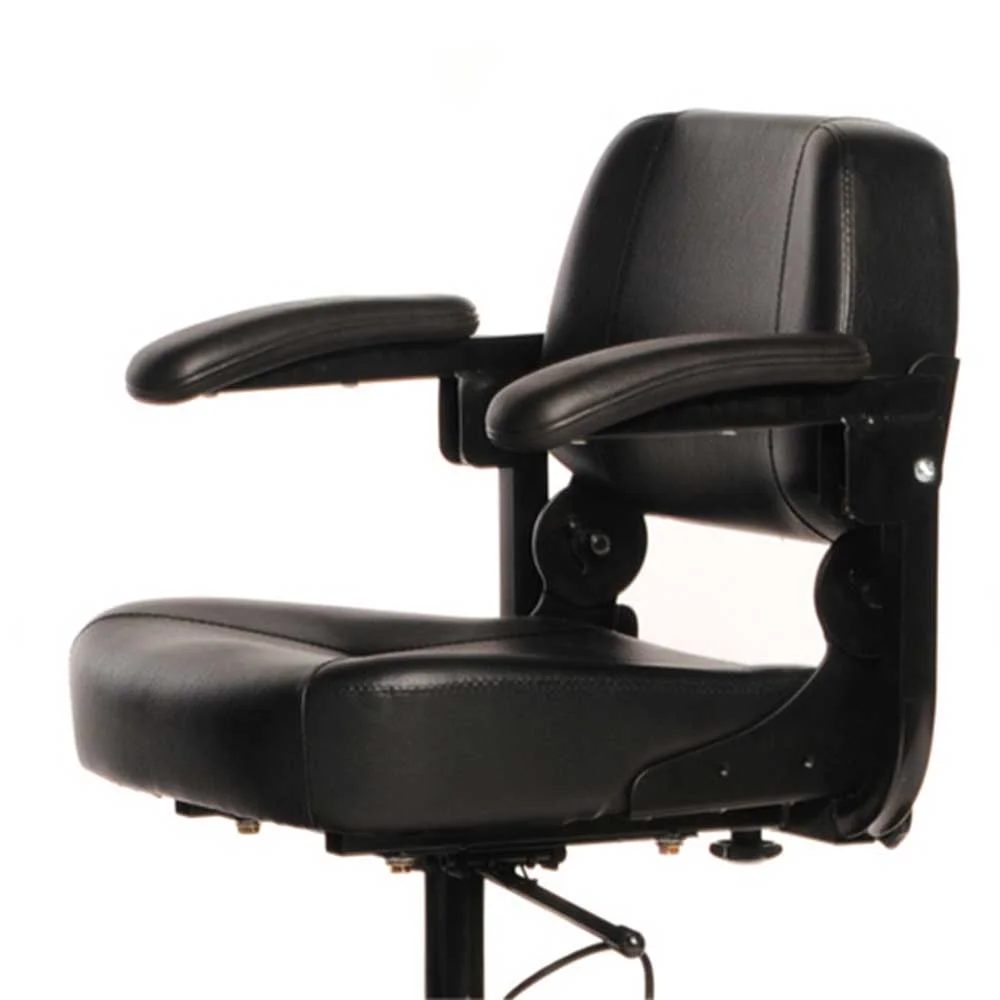 Freerider Mini Range Mobility Scooter in Red Foldable Seat