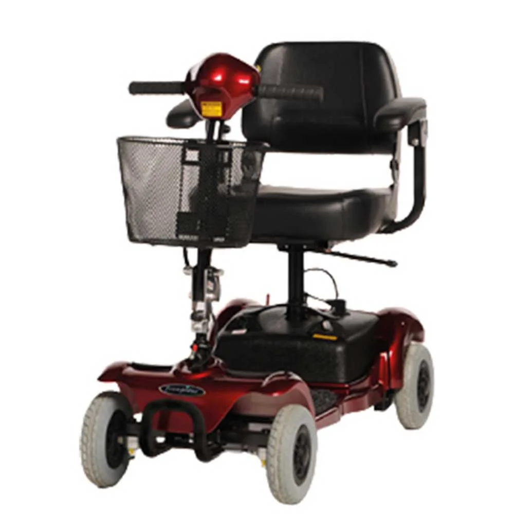 Freerider Mini Range Mobility Scooter in Red