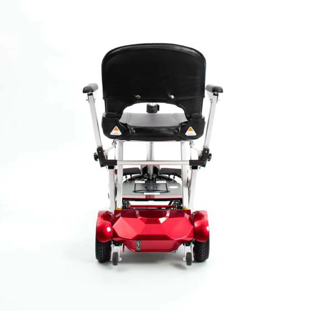 Drive AutoFold Elite Folding Mobility Scooter Red Rear Drive AutoFold Elite Folding Mobility Scooter Red Rear