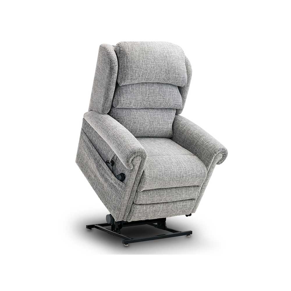 Pride Sitting Pretty Riser Recliner Rasied. Tilt in Space Dual Motor Chair