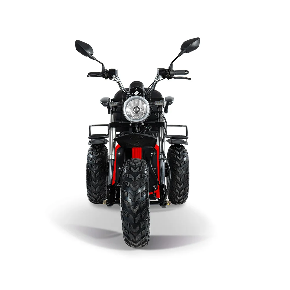 Scooterpac Invader Off Road Mobility Scooter in Red Front Scooterpac Invader Off Road Mobility Scooter in Red Front