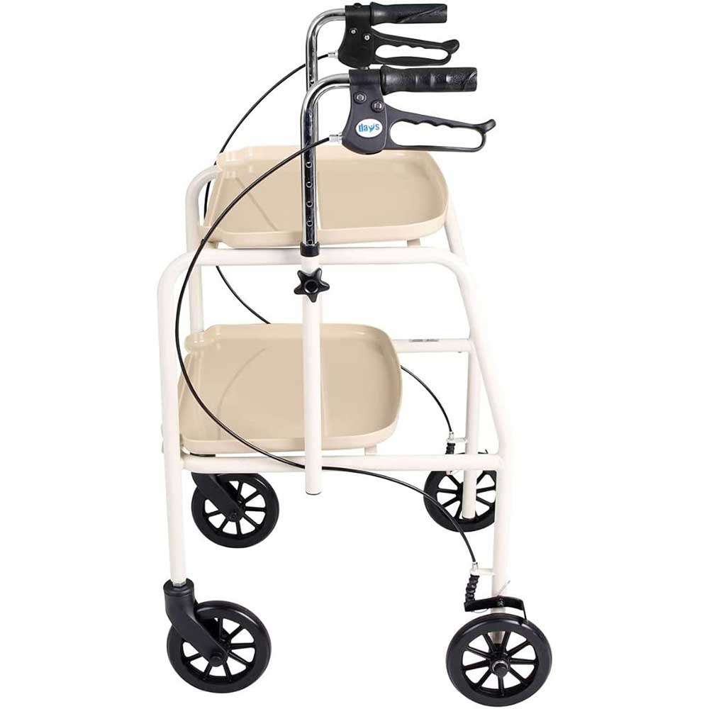Homecraft Walker Trolley in Beige Side Homecraft Walker Trolley in Beige Side