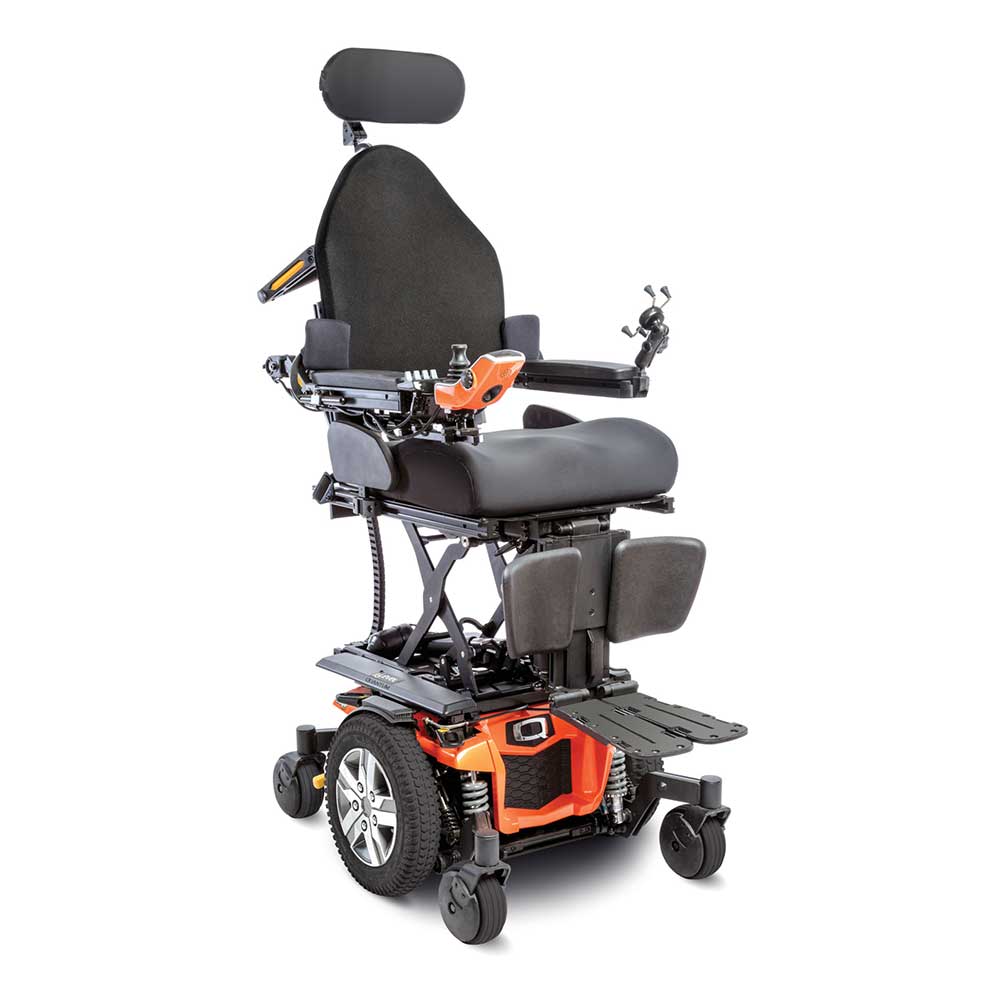 Quantum Q6 Edge 2.0 iLevel Power Chair in Orange Quantum Q6 Edge 2.0 iLevel Power Chair in Orange