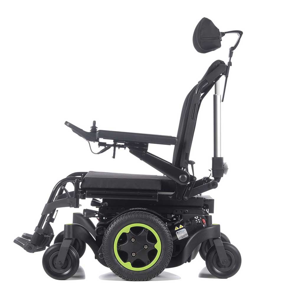 Quickie-Q400-M-Sedeo-Lite-Power-Chair-Side-View Quickie Q400 M Sedeo Lite Power Chair side