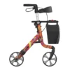 Space LX Rollator Flower Power side