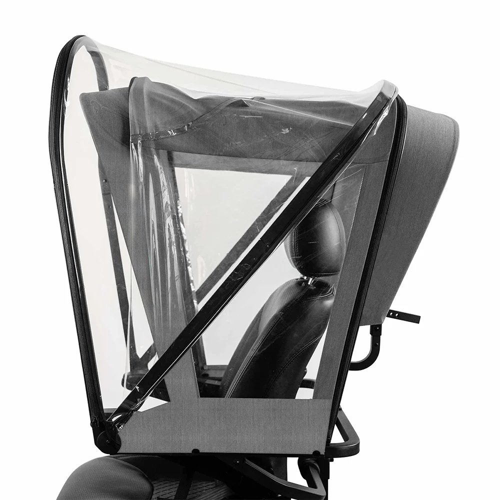 TGA Snug Canopy for Mobility Scooters Side View TGA Snug Canopy for Mobility Scooters Side View