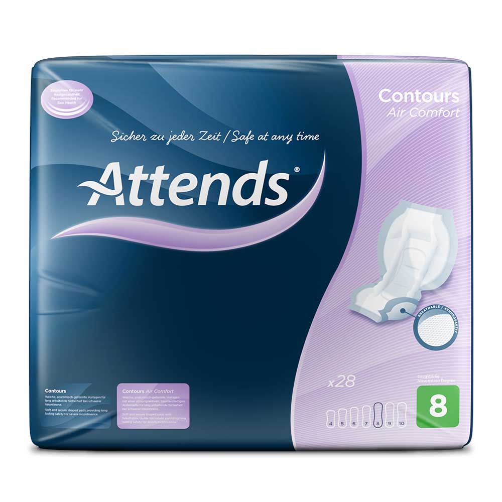 Attends-Contour-Air-Comfort-8-1000x1000 Attends Contour Air Comfort 8 Incontinence Shaped Pads