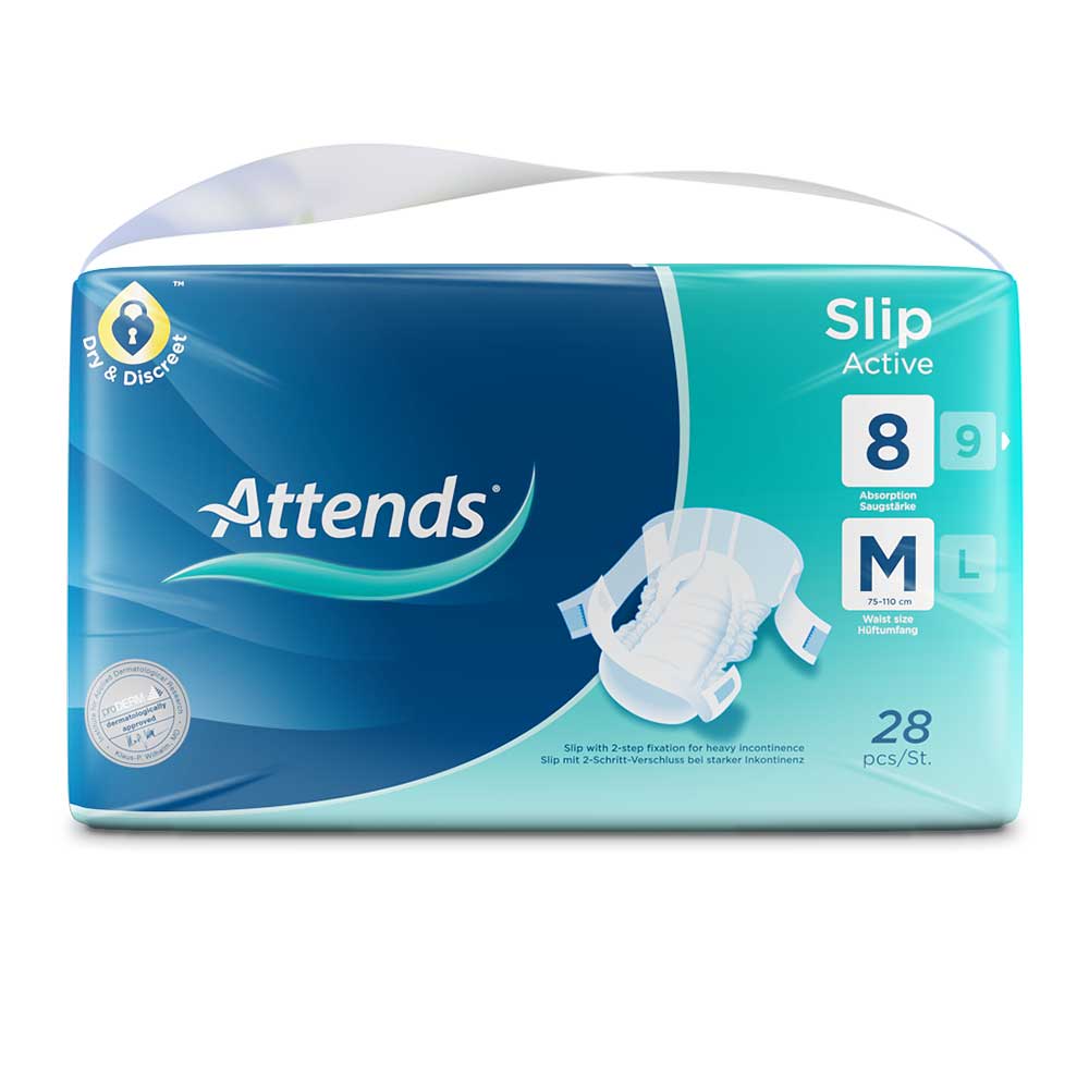 Attends-Slip-Active-8-M Attends Slip Active 8 M Incontinence