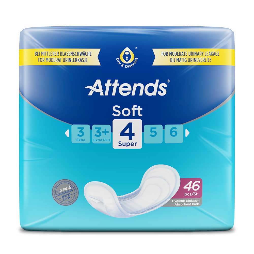 Attends-Soft-4-Super-1000x1000 Attends Soft 4 Super Incontinence Pads