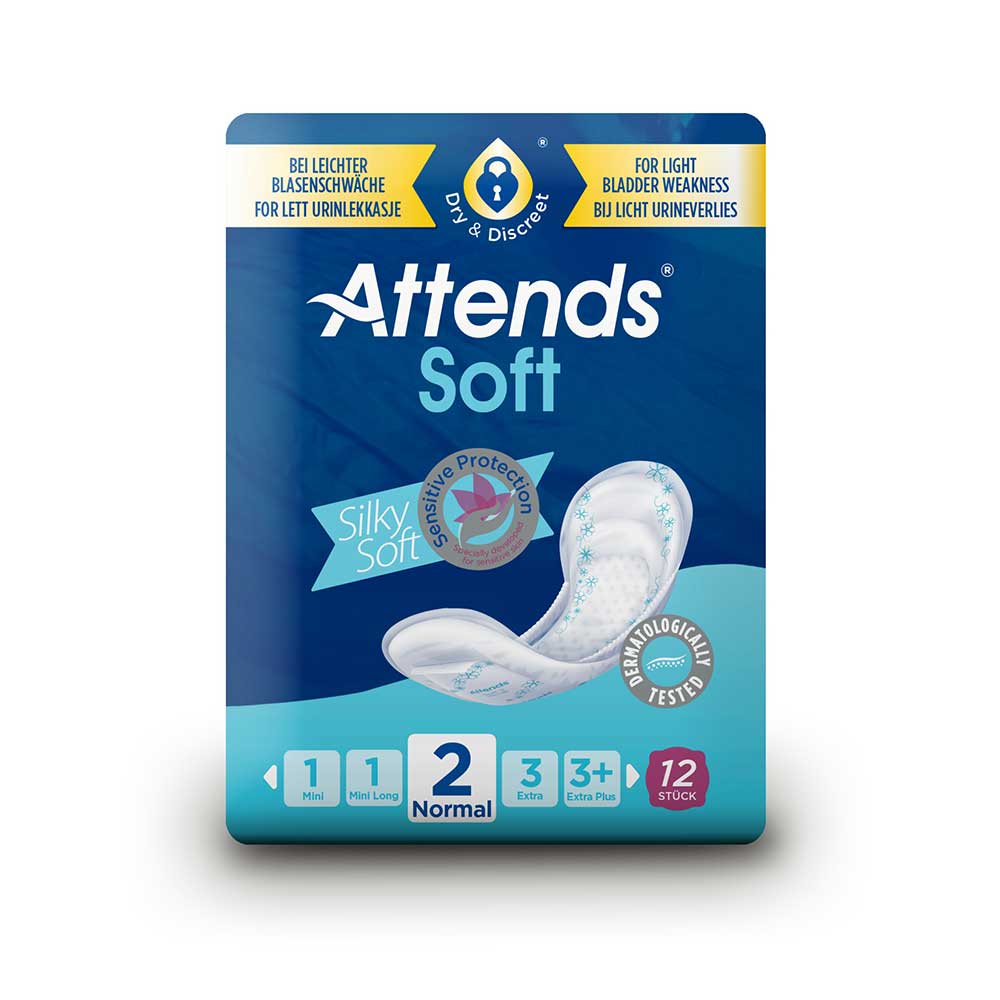 attends-soft-2-(12)---3d-front-1000x1000 Attends Soft 2 Normal Incontinence Pads