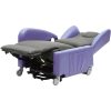 Brookfield Easy to Clean Riser Recliner Purple Flat