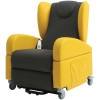 Brookfield Easy to Clean Riser Recliner ﻿Yellow & Black