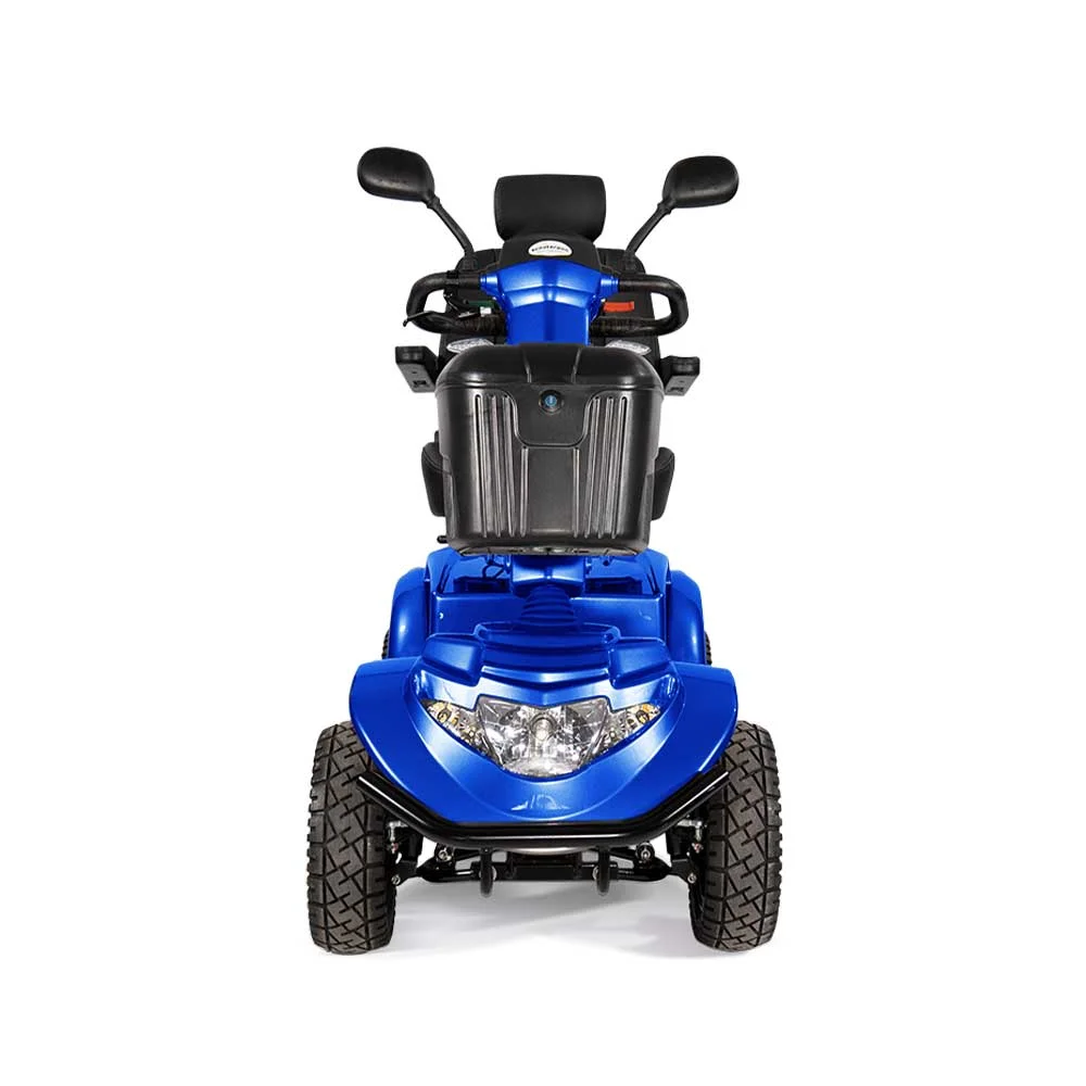 Scooterpac Ignite Azure Blue Front Scooterpac Ignite Azure Blue Front