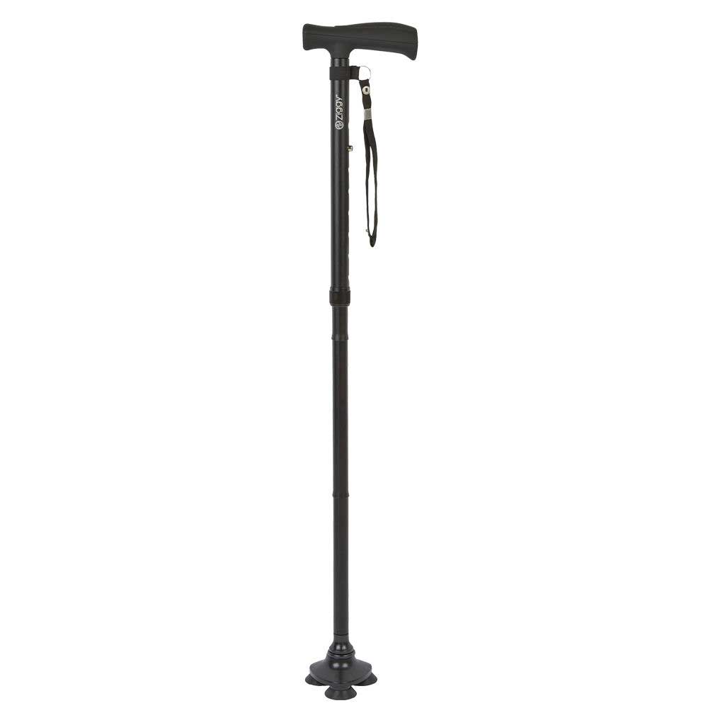 Ziggy Tribase Folding Stick Black Ziggy Tribase Folding Stick Black