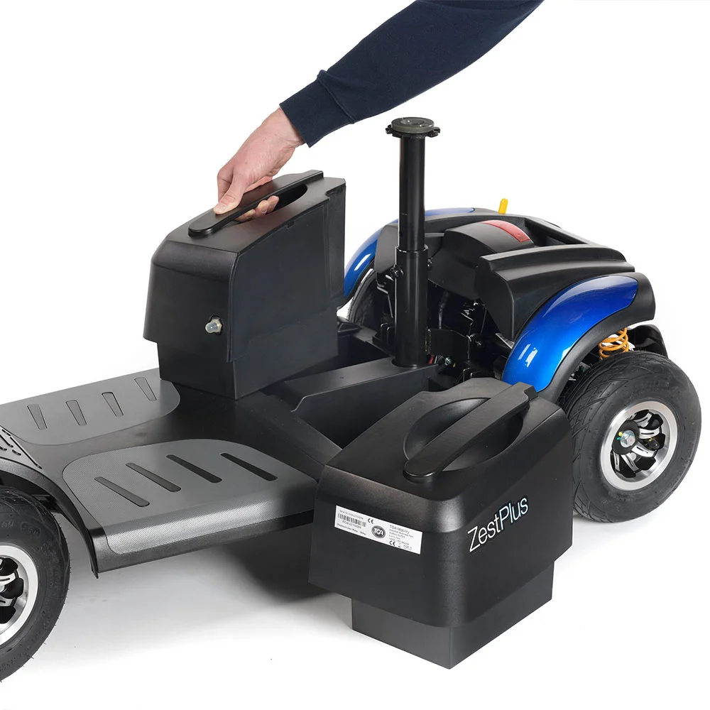 Zest Plus TGA Mobility Scooter Split mobility scooter battery for lightweight transportation Zest Plus TGA Mobility Scooter Split mobility scooter battery for lightweight transportation