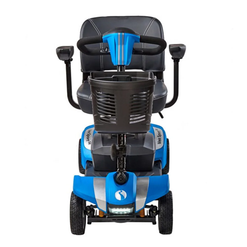 Electric Mobility Transportable Mobility Scooter Veo Sport SR Blue Front Electric Mobility Transportable Mobility Scooter Veo Sport SR Blue Front