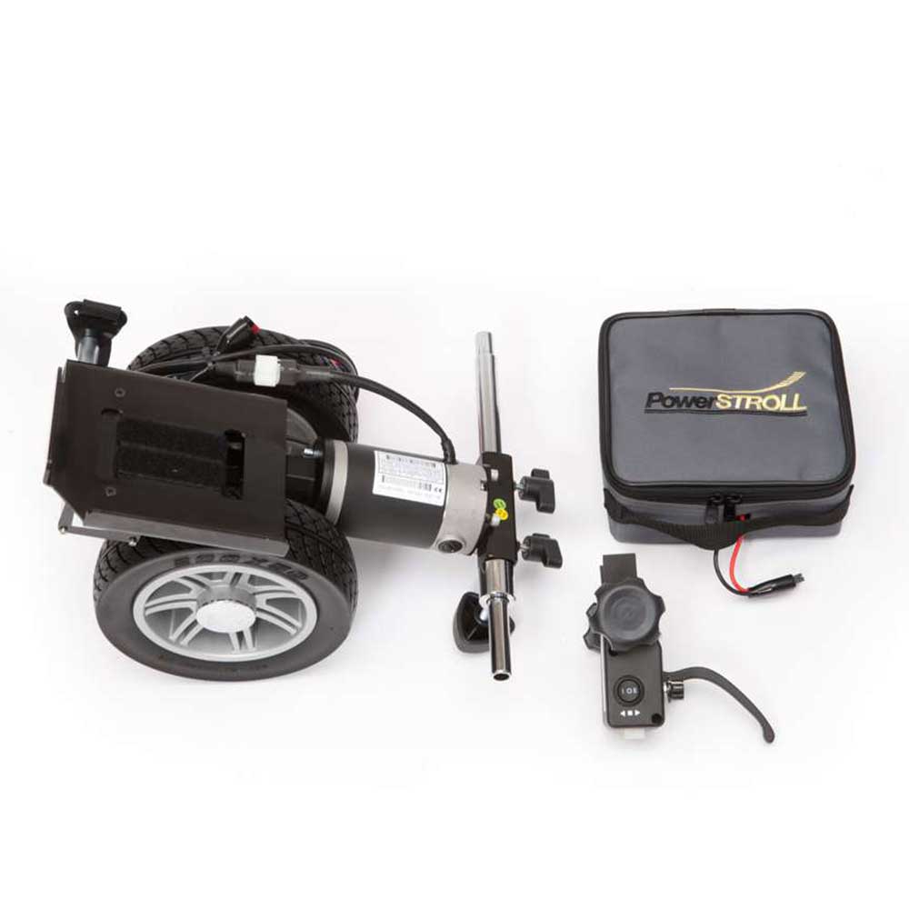 Lightweight-Powerstroll-Parts-1000x1000 Lightweight Powerstroll Power Pack for a wheelchair in parts easy to assemble