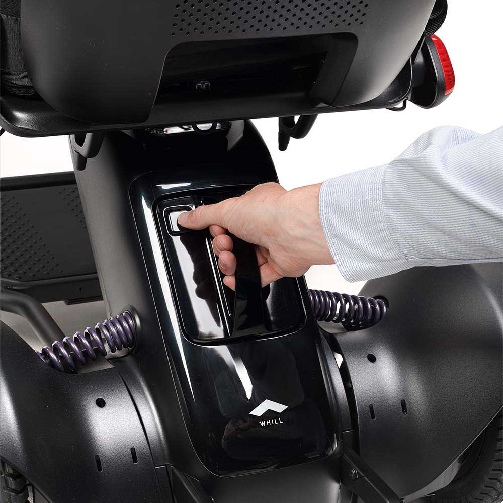 TGA-Whill-C2-Compact-Powerchair-Easy-remove-battery TGA Whill C2 Compact Powerchair easy to remove battery