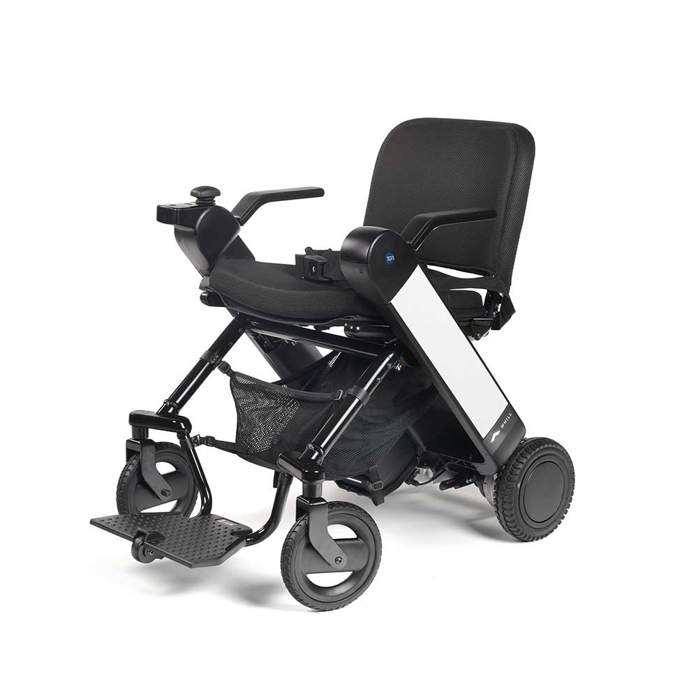 TGA-Whill-F-Travel-Powerchair-White TGA Whill F Travel Powerchair White