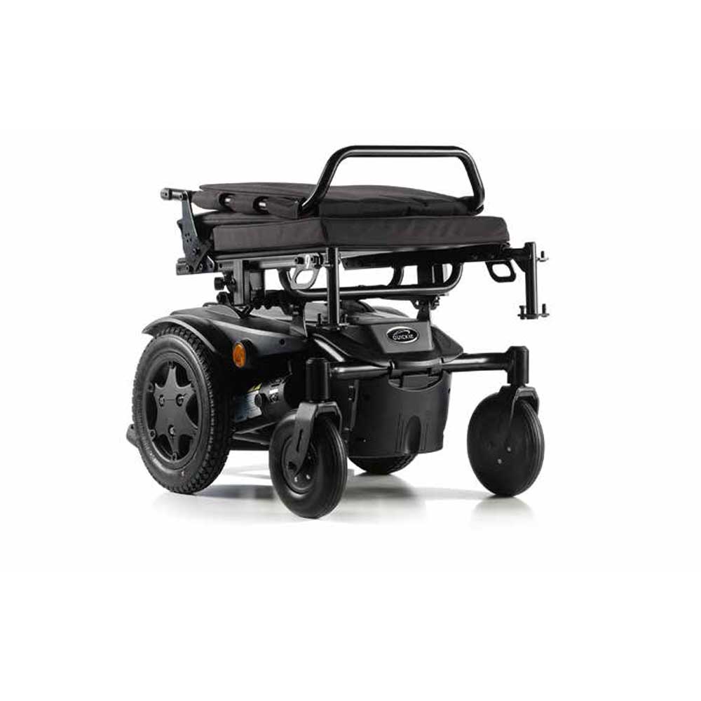 Quickie-Q100R-Compact-Powerchair-Seat-Folded Quickie Q100R Powerchair Seat Folded
