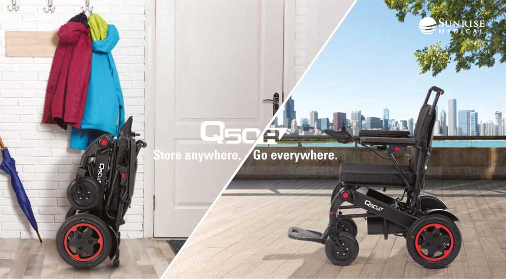 Sunrise Medical Quickie Q50R Small Powerchair/ Electric Wheelchair Booklet