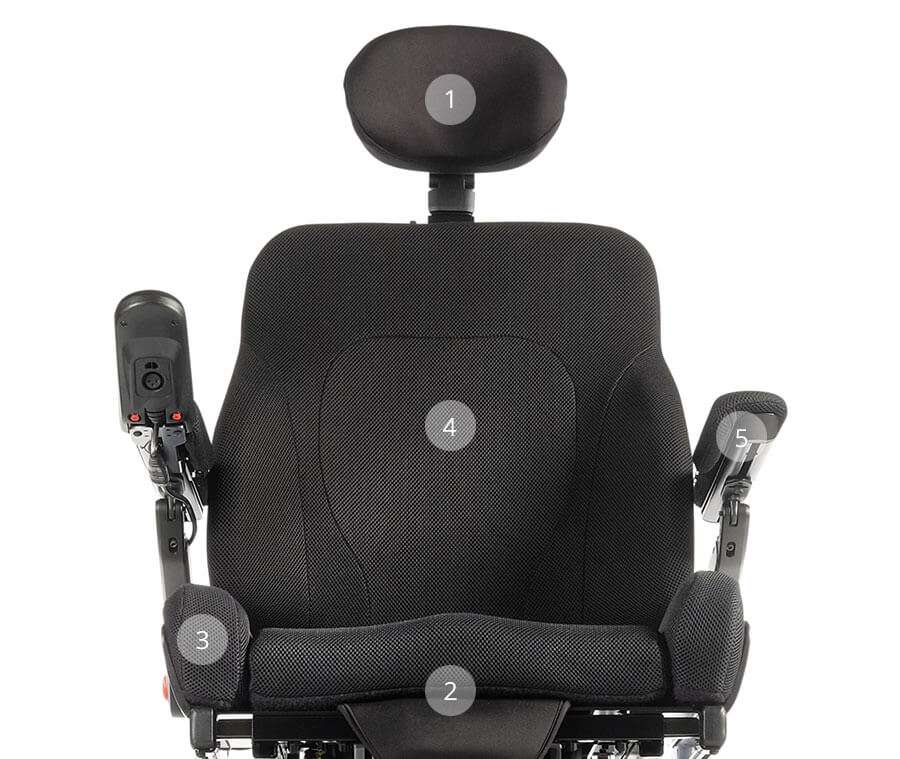 SEDEO ERGO - Intelligent Seating adjustable chair Standing Powerchair