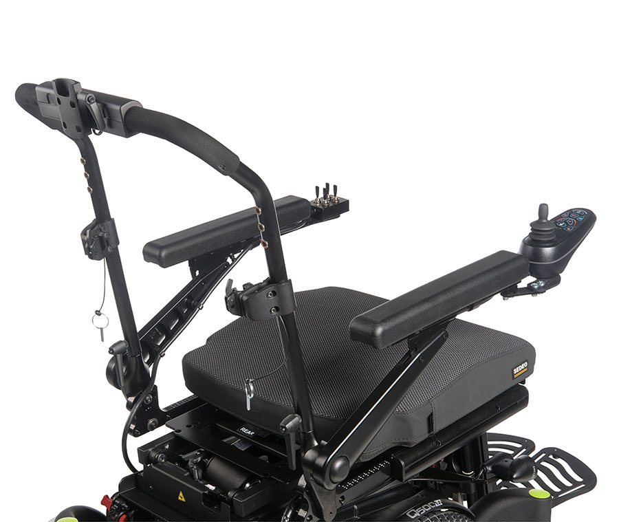 Sedeo Lite Seat Adjustable Seating - Easy to adjust Quickie Q400 M Power Chair