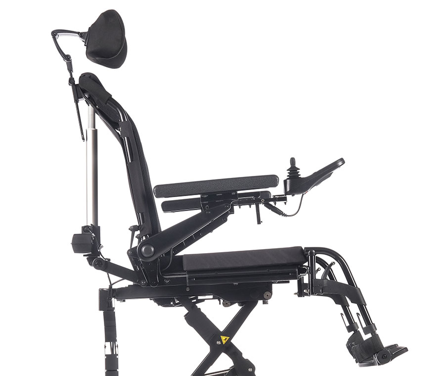 Sedeo Lite Seat Adjustable Seating - Positioning elements & integrated seat rail for Quickie Q400 M Power Chair