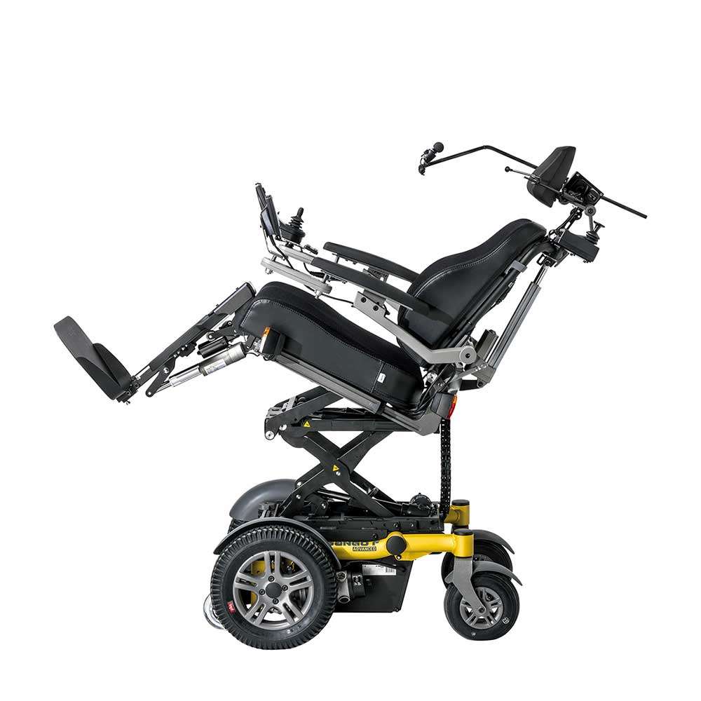 Dietz SANGO Advanced SEGO comfort Powerchair front wheel drive with tilt and special controls Dietz SANGO Advanced SEGO comfort Powerchair front wheel drive with tilt and special controls