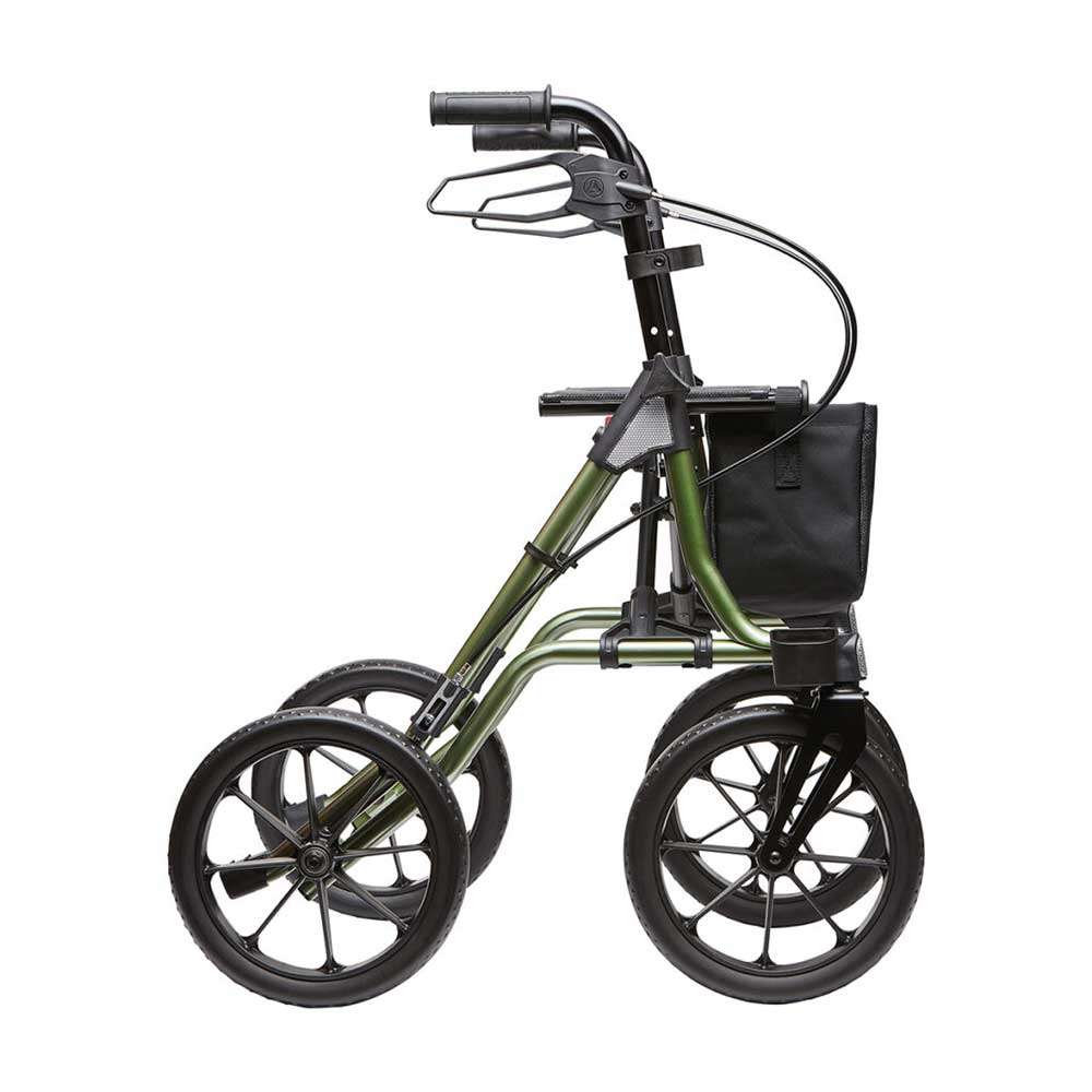 Dietz TAiMA XC Lightweight Rollator With PU Tires Side Dietz TAiMA XC Lightweight Rollator With PU Tires Side
