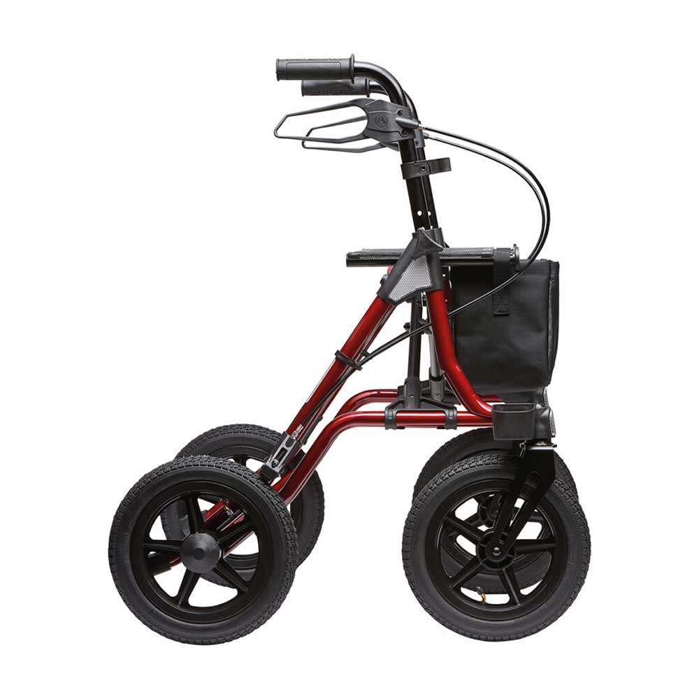 Dietz TAiMA XC Lightweight Rollator With Pneumatic Tires Side View Dietz TAiMA XC Lightweight Rollator With Pneumatic Tires Side View