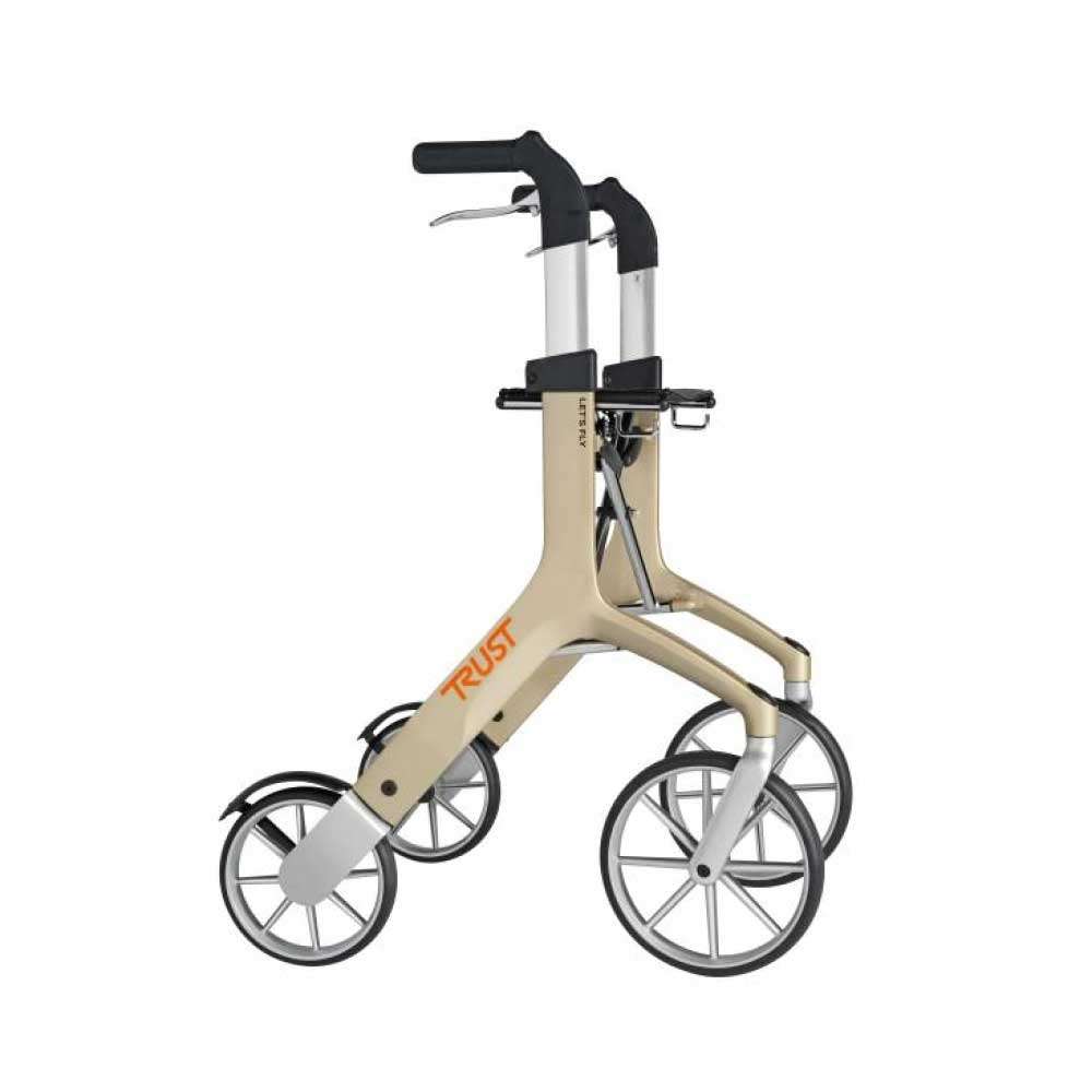 Trust Care Lets Fly Rollator Champagne Trust Care Lets Fly Rollator Champagne