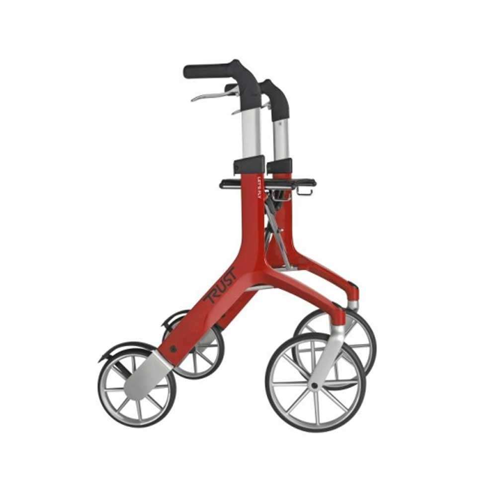 Trust Care Lets Fly Rollator Red Trust Care Lets Fly Rollator Red
