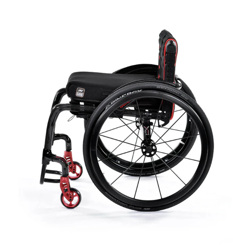 Quickie Krypton F Wheelchair Red Side Left Quickie Krypton F Wheelchair Red Side Left