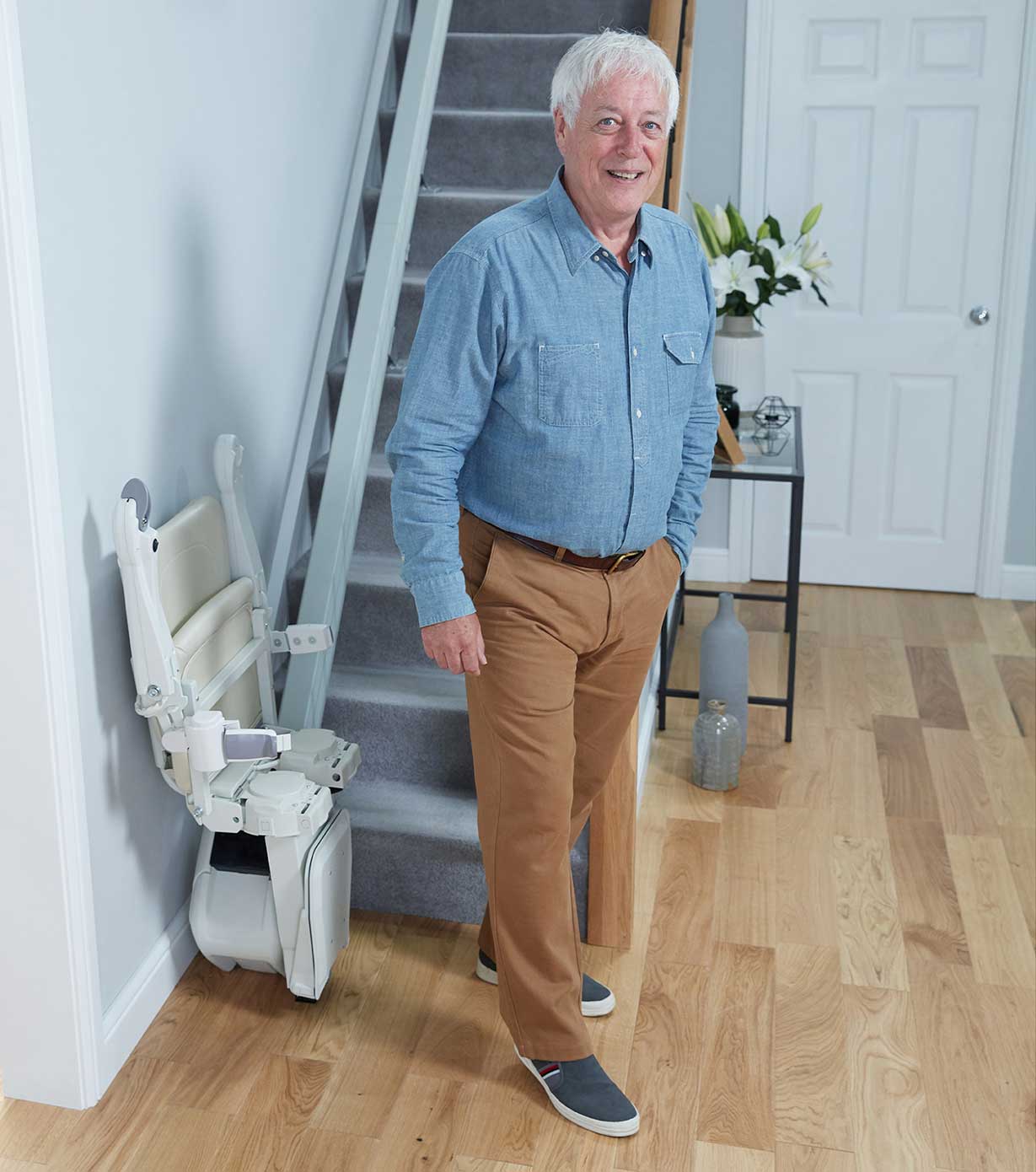 Straight Stairlifts Near Me Stair Lifts Modern Mobility