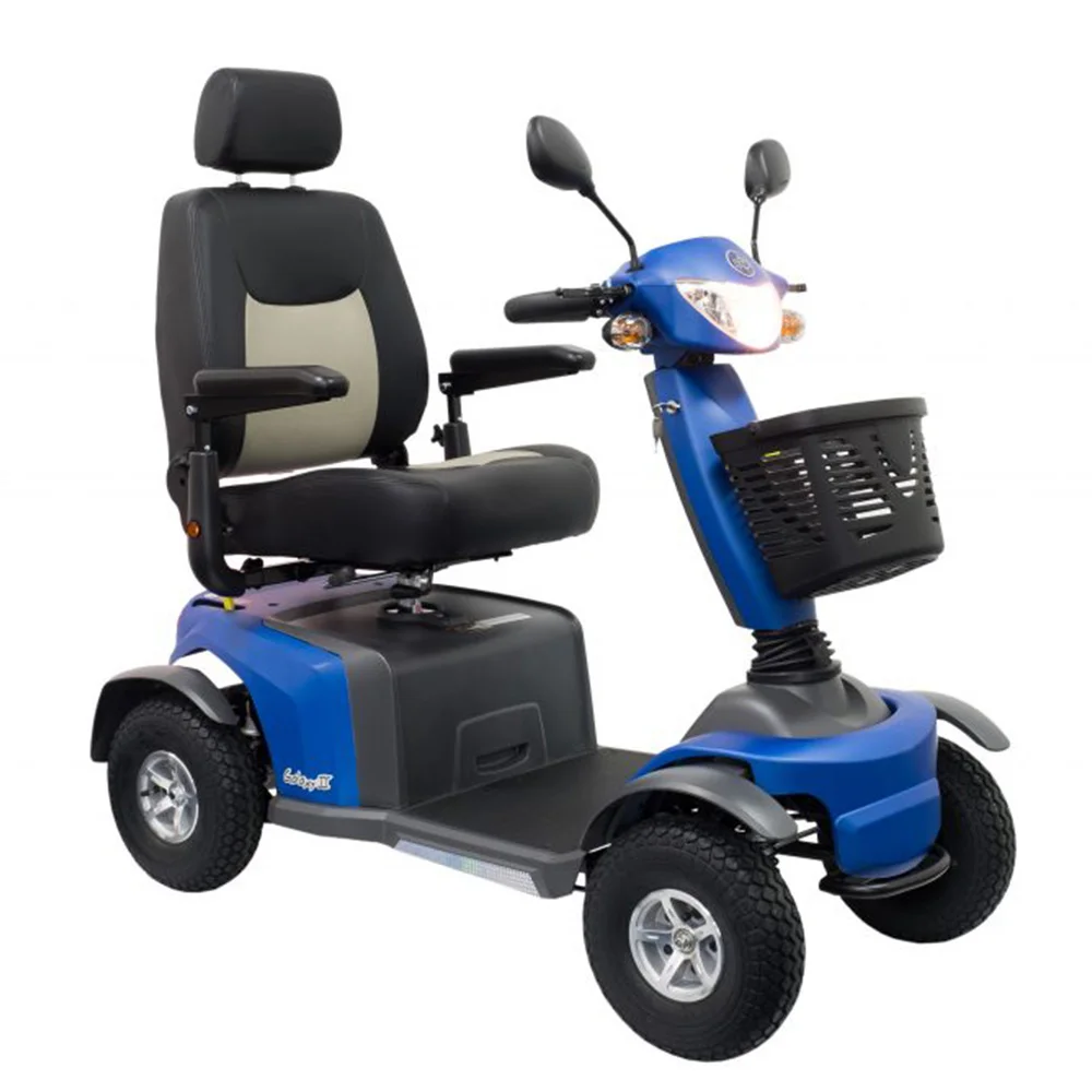 VanOs Medical Excel Galaxy II Mobility Scooter Ocean Blue VanOs Medical Excel Galaxy II Mobility Scooter Ocean Blue