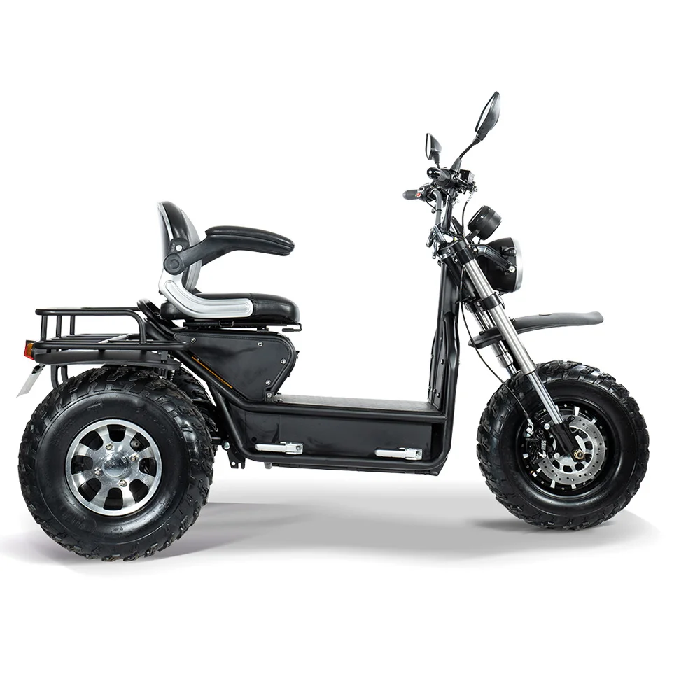 Scooterpac Invader Off Road Mobility Scooter in Black Side Right Scooterpac Invader Off Road Mobility Scooter in Black Side Right