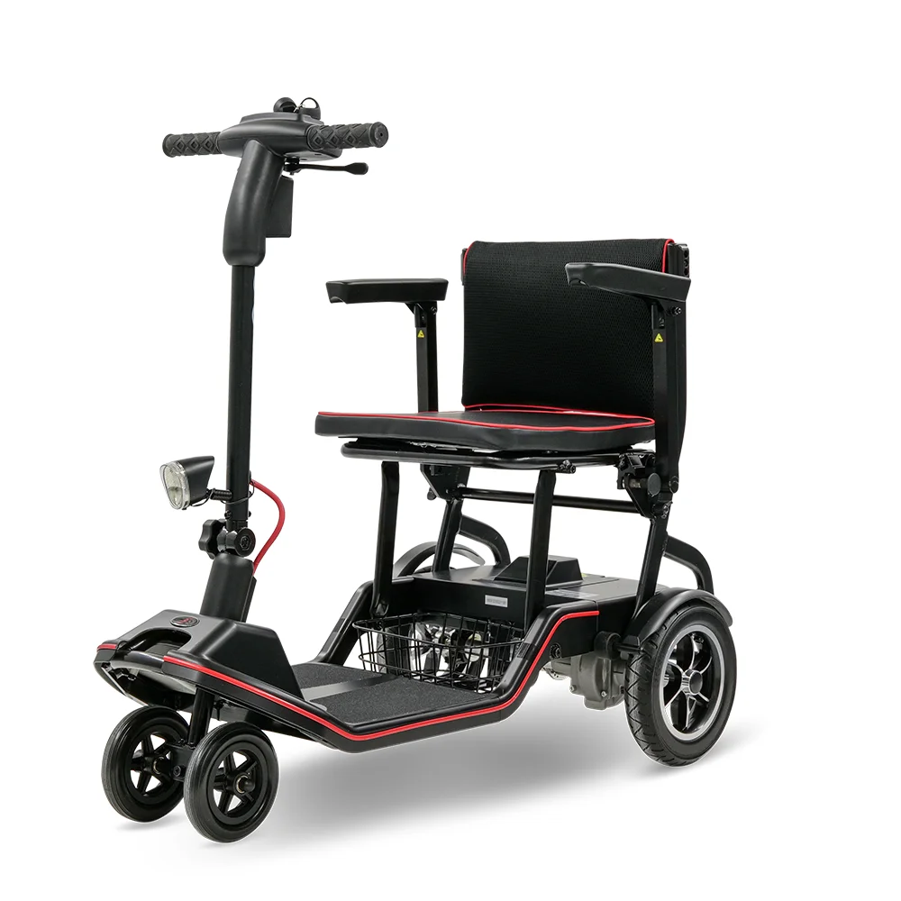 Scooterpac Feather Fold Lightweight Folding Mobility Scooter Scooterpac Feather Fold Lightweight Folding Mobility Scooter