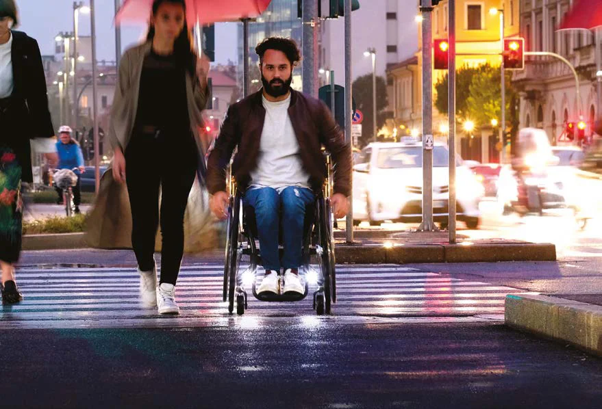 Quickie Nitrum  Folding Wheelchair
