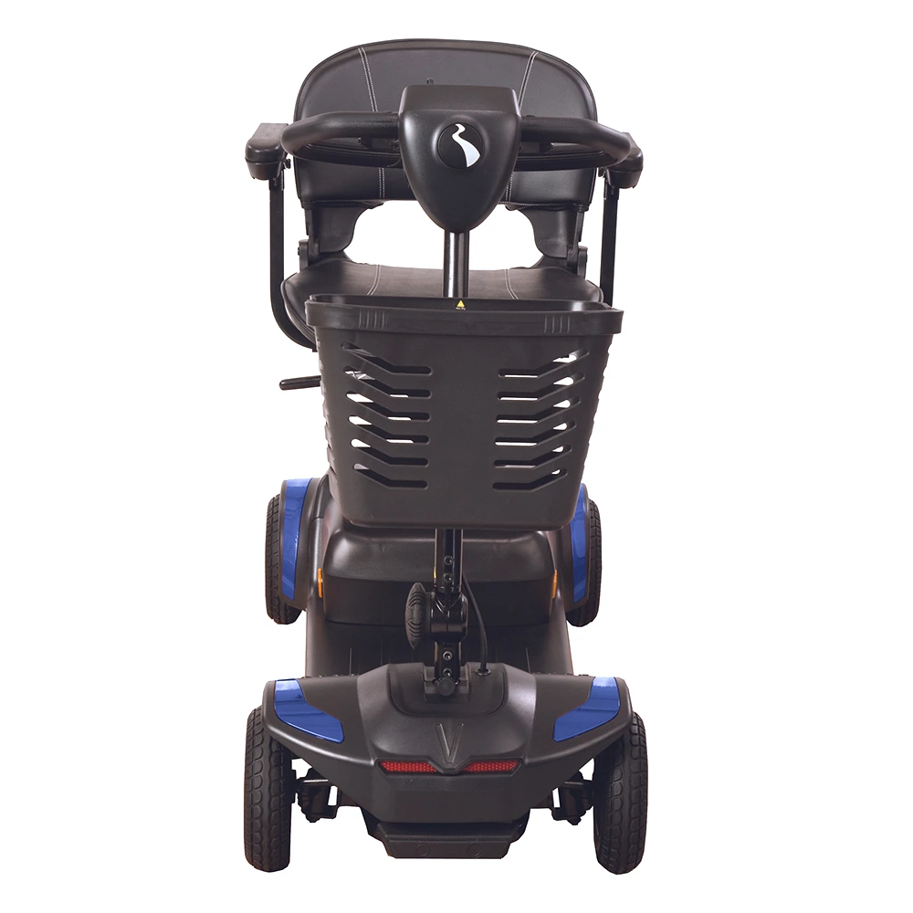 Rascal Vie Blue Front Rascal Vie Mobility Scooter Blue Front