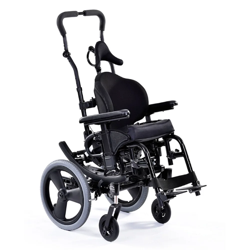 Zippie RS Tilt in Space Paediatric Wheelchair Front Left